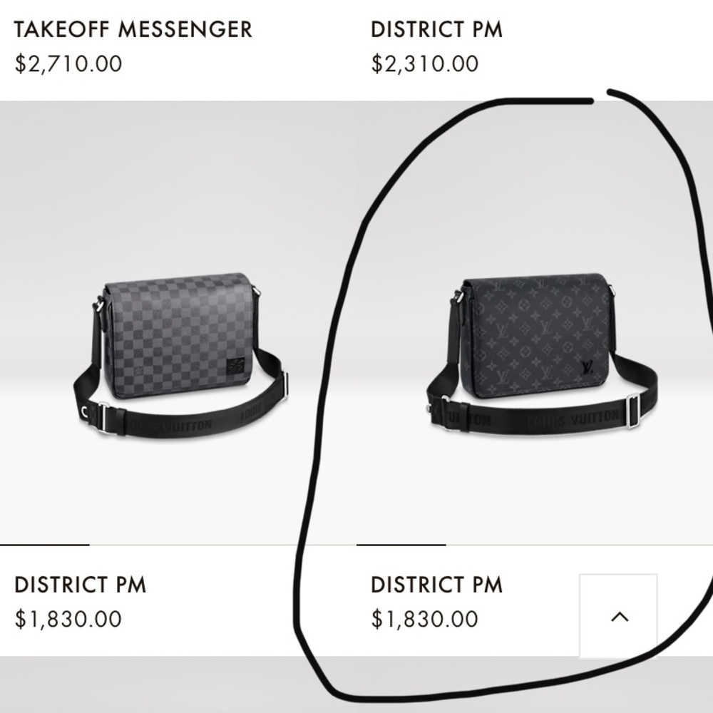 Louis Vuitton District PM Crossbody